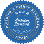 Building a Higher Standard Award 2023 American Standard HVAC