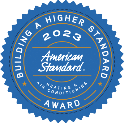 Building a Higher Standard Award 2023 American Standard HVAC