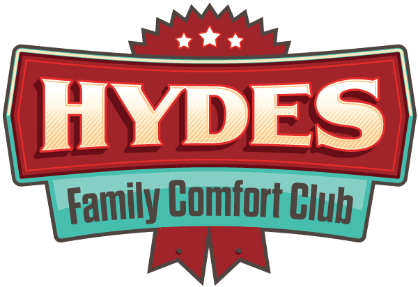 Hydes Family Comfort Club badge