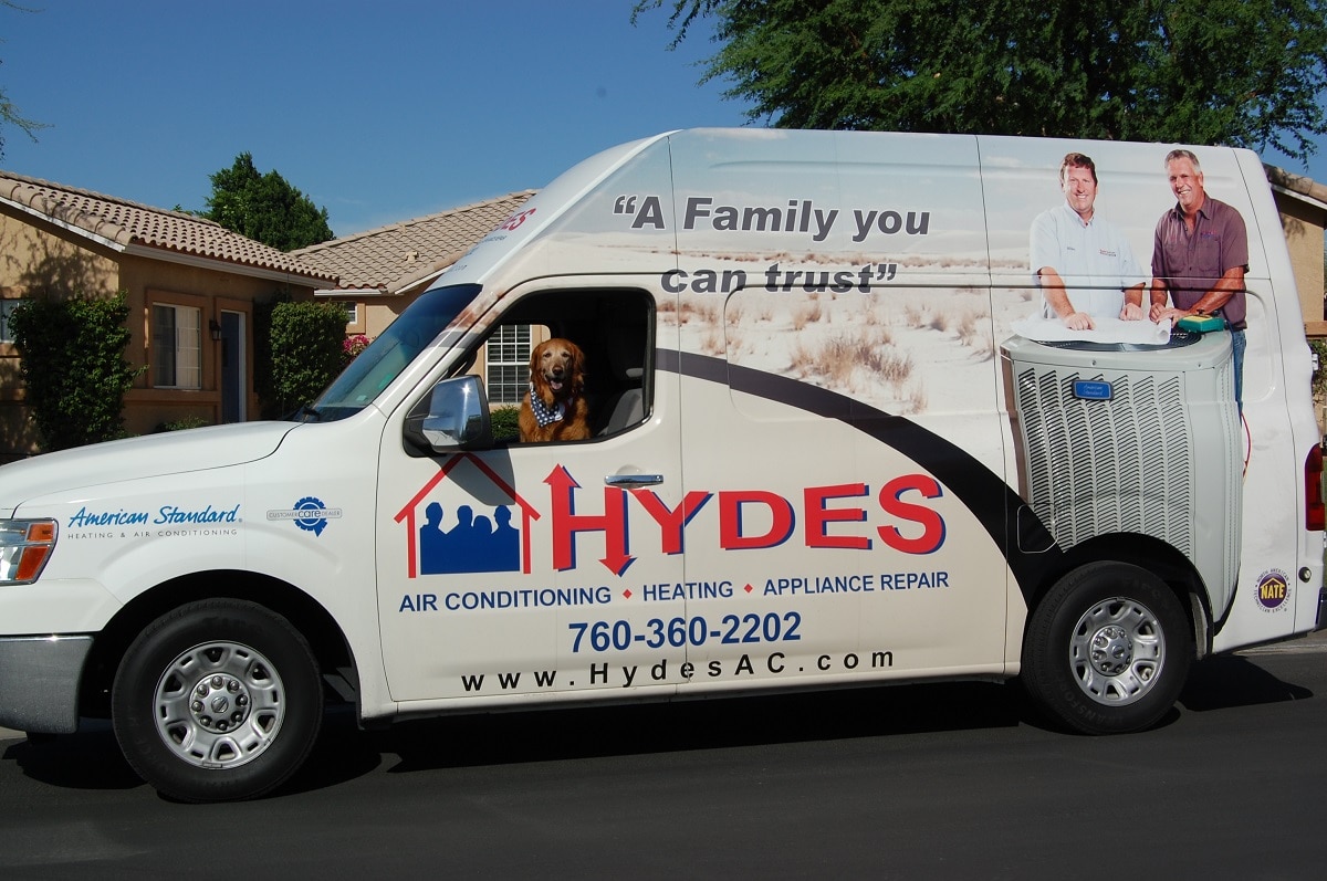 Hydes Heating Ac Carly New Van