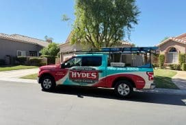 Hydes Electrical Truck in Palm Springs