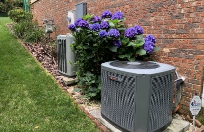Air Conditioners With Flowers