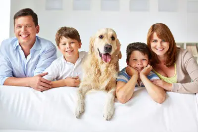 Family With Dog