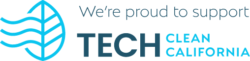 Proud To Support Tech Clean California